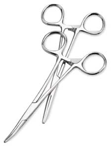 Curved Hemostat